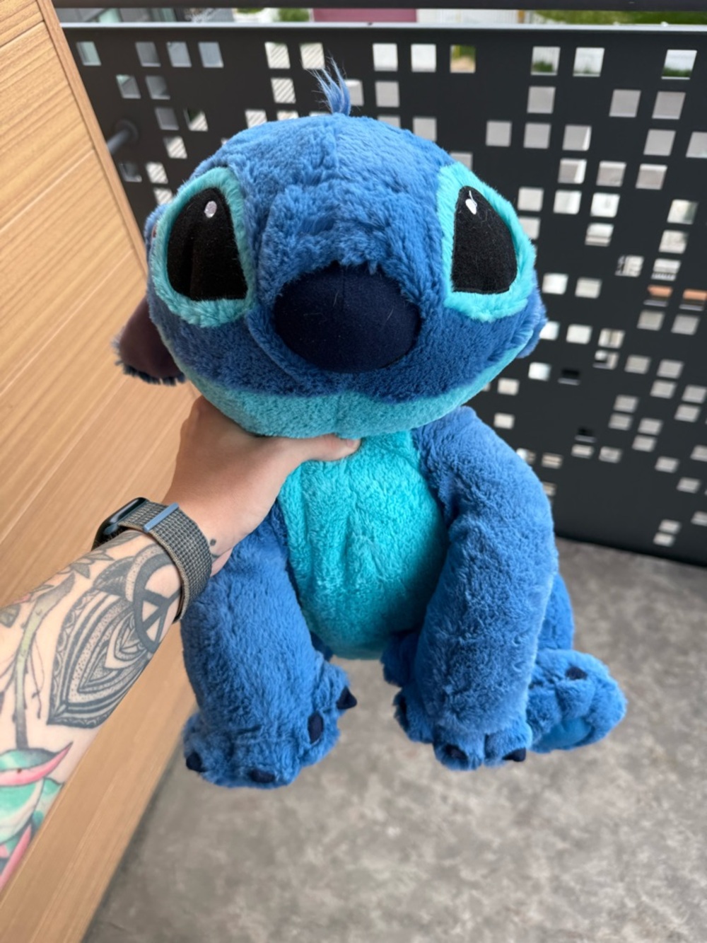Disney Parks Plush Stitch Stuffed Animal Blue Cute Lilo & Stitch Toy Gift